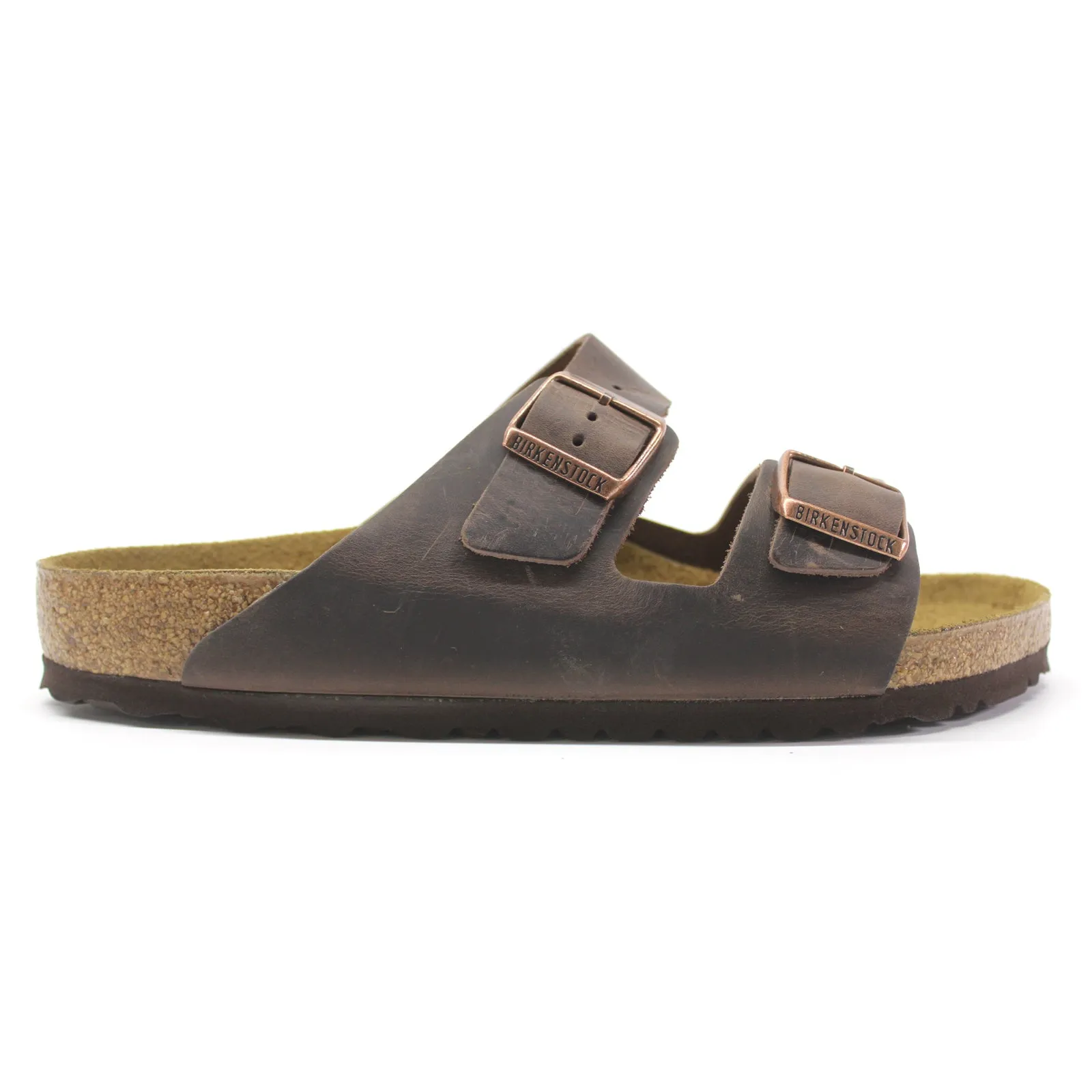 Arizona Men's Leather Slides Sandals