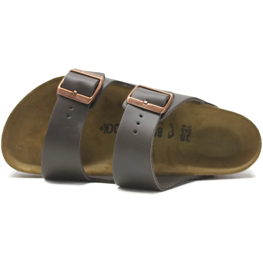 Arizona Natural Leather Unisex Slide Sandals