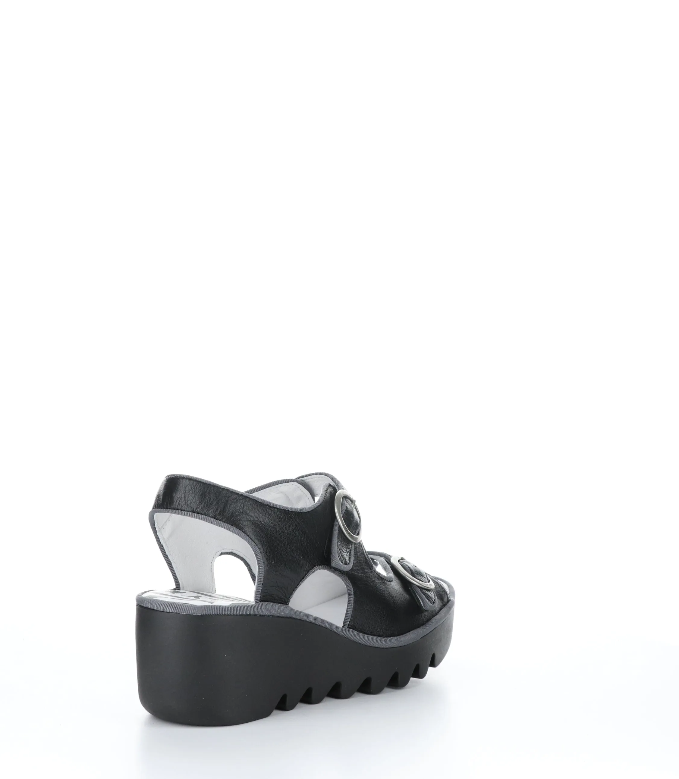 BARA355FLY BLACK Wedge Sandals