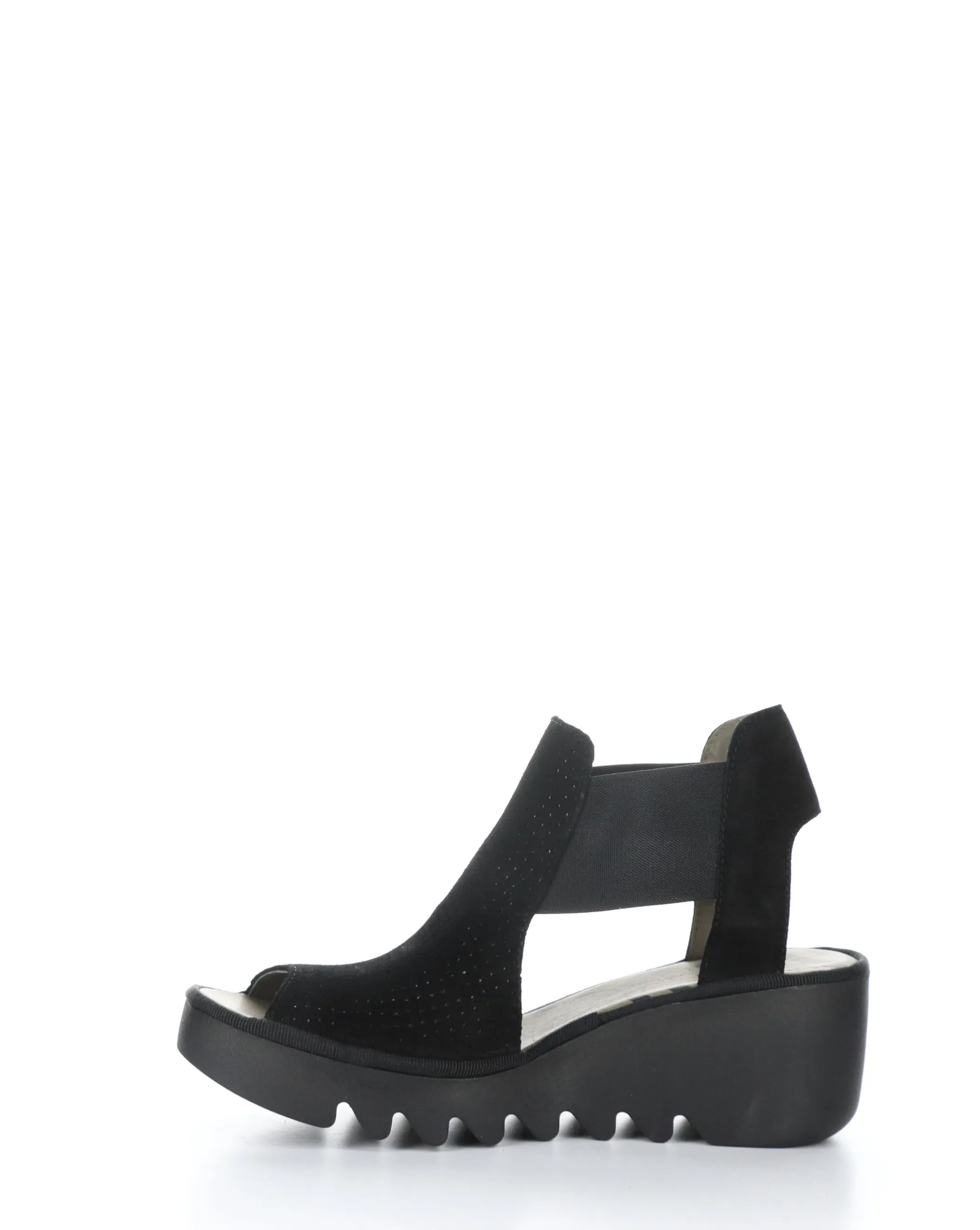 BIGA412FLY 000 BLACK Elasticated Sandals