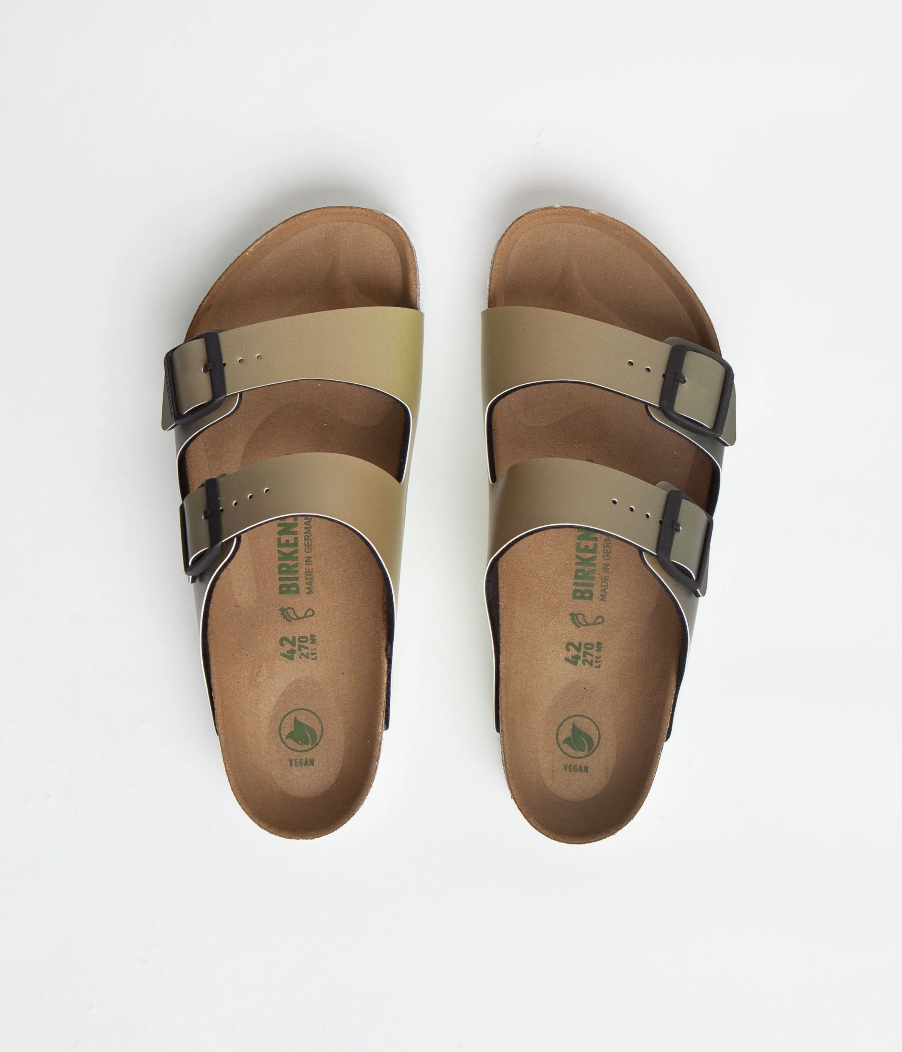 Birkenstock Arizona Sandals - Faded Cork Brown