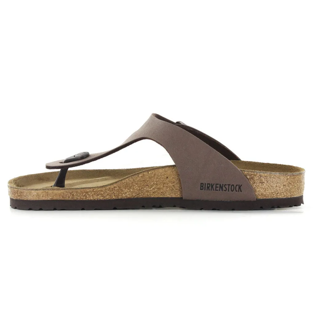 Birkenstock Unisex Sandals Gizeh BS Buckle Toe-Post Open-Back Birko-Flor - UK 10.5