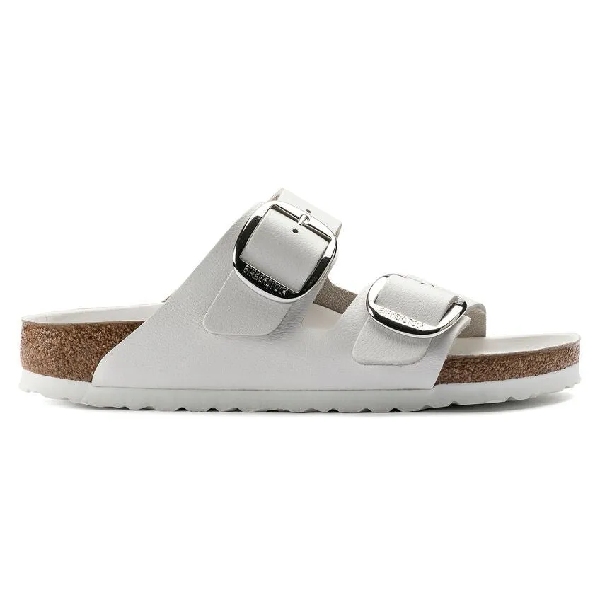 Birkenstock Women's Arizona Big Buckle - White Leather