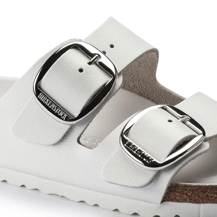 Birkenstock Women's Arizona Big Buckle - White Leather