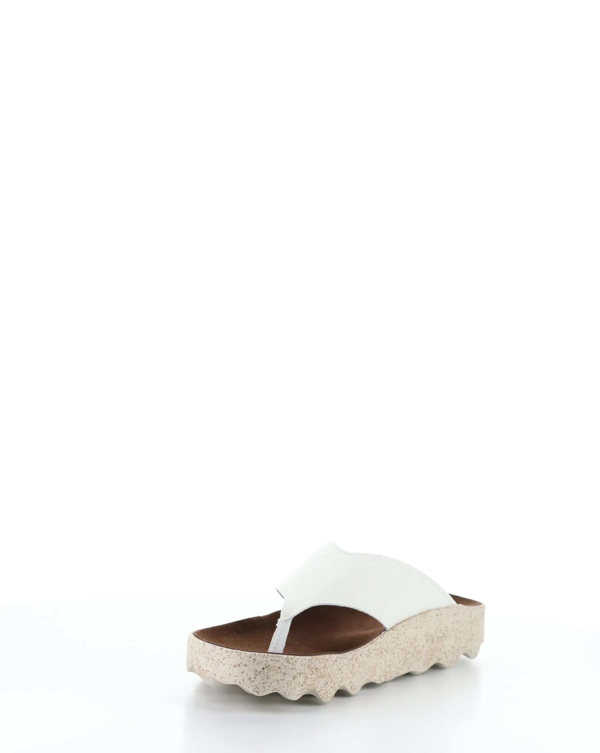 CAMI223ASP 006 WHITE Round Toe Sandals