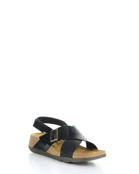 CHLO852FLY 000 BLACK Velcro Sandals