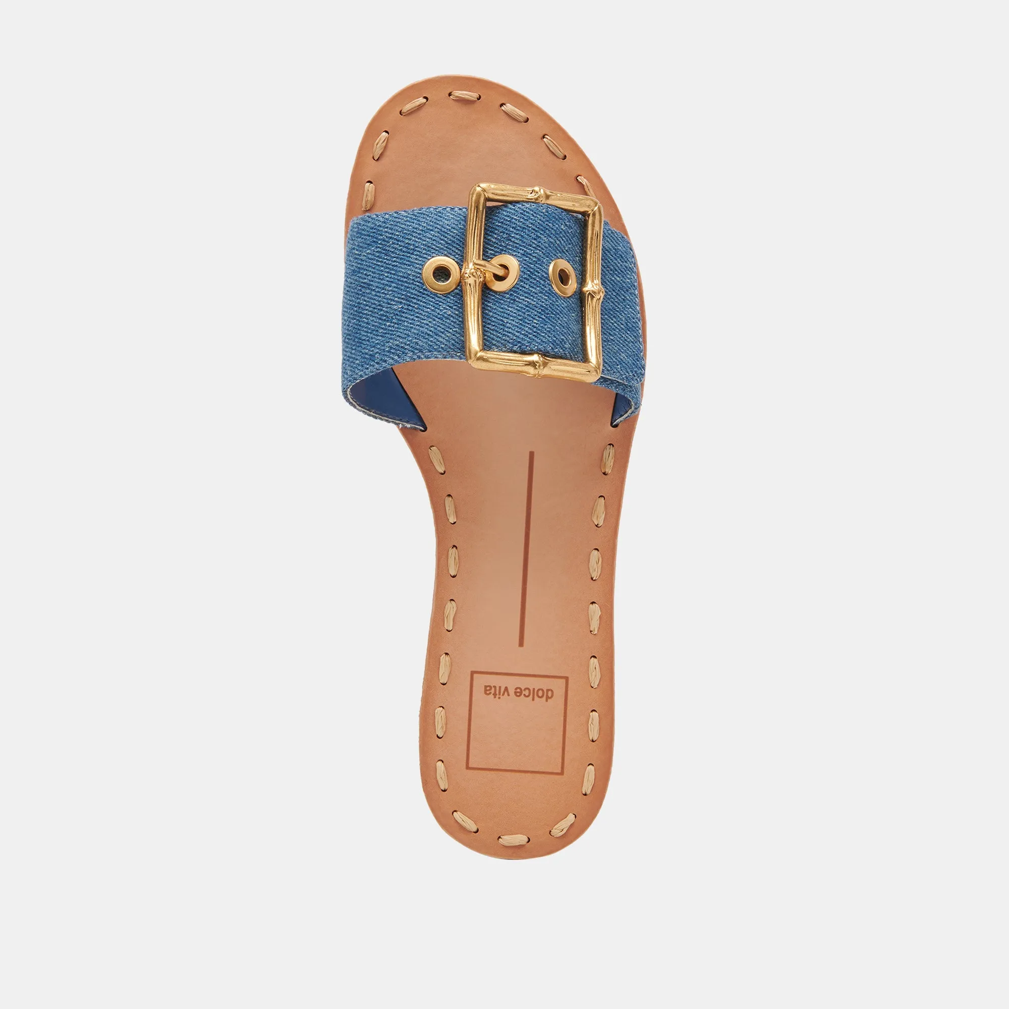 DASA SANDALS BLUE DENIM