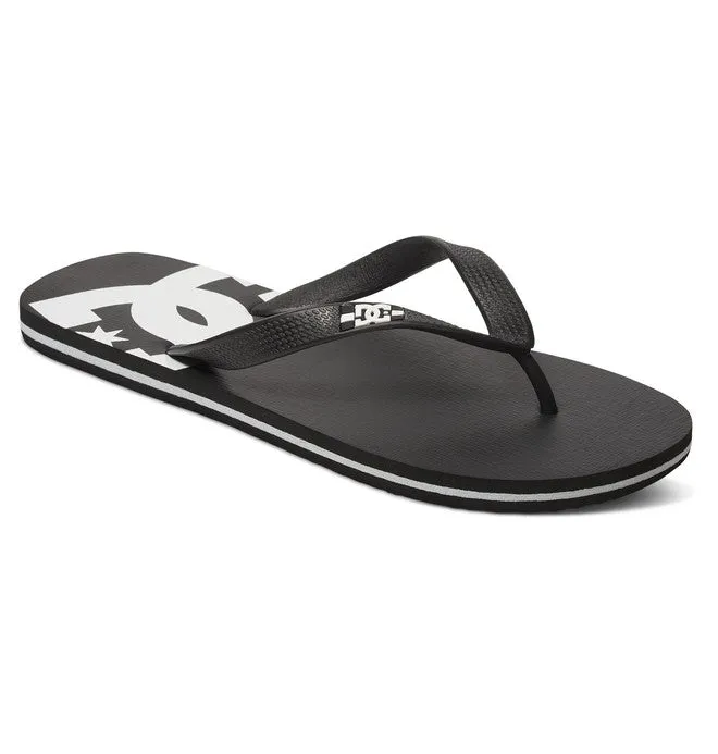 DC SPRAY Sandals - Black/Black/White