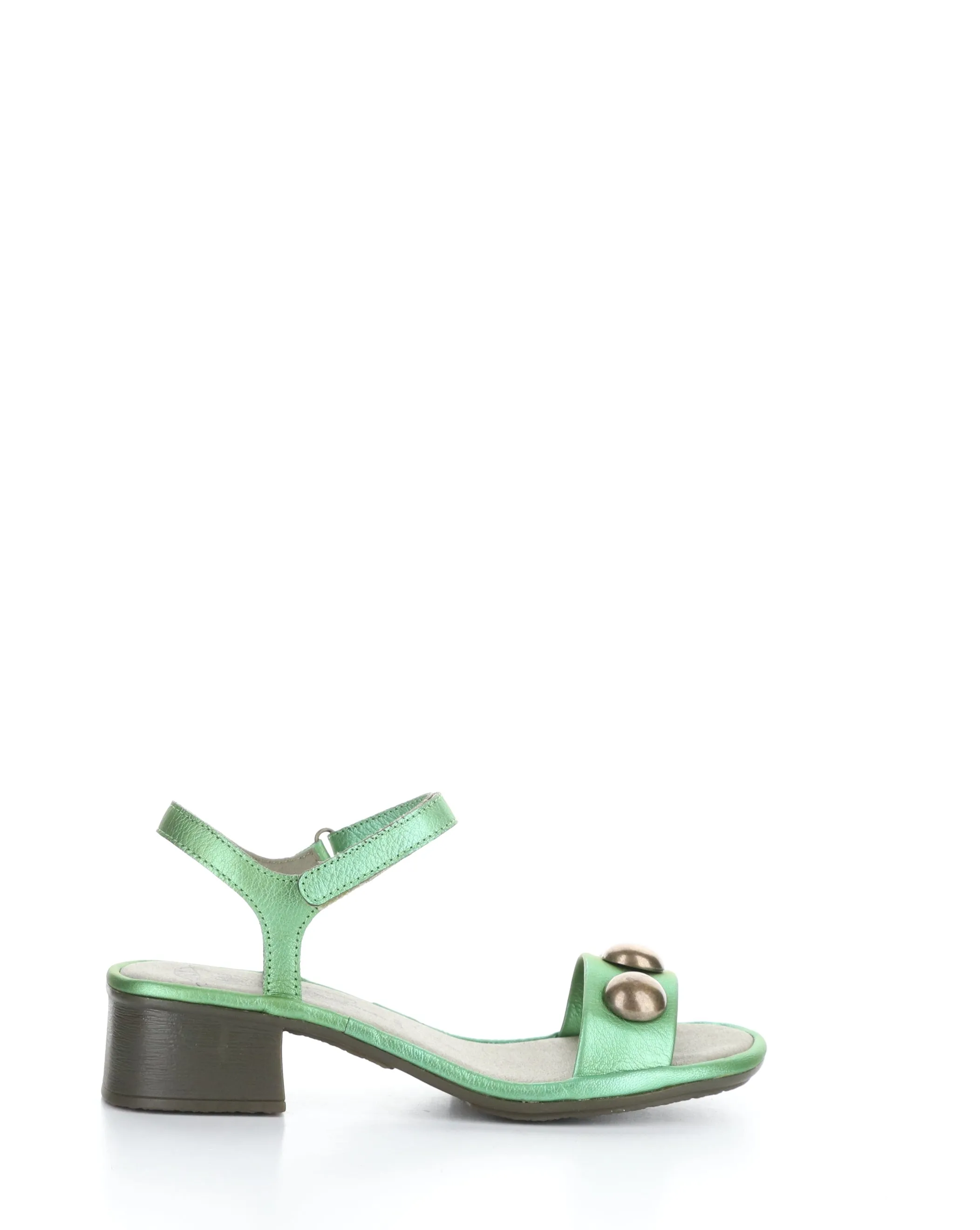 EXIE487FLY 001 GREEN Velcro Sandals