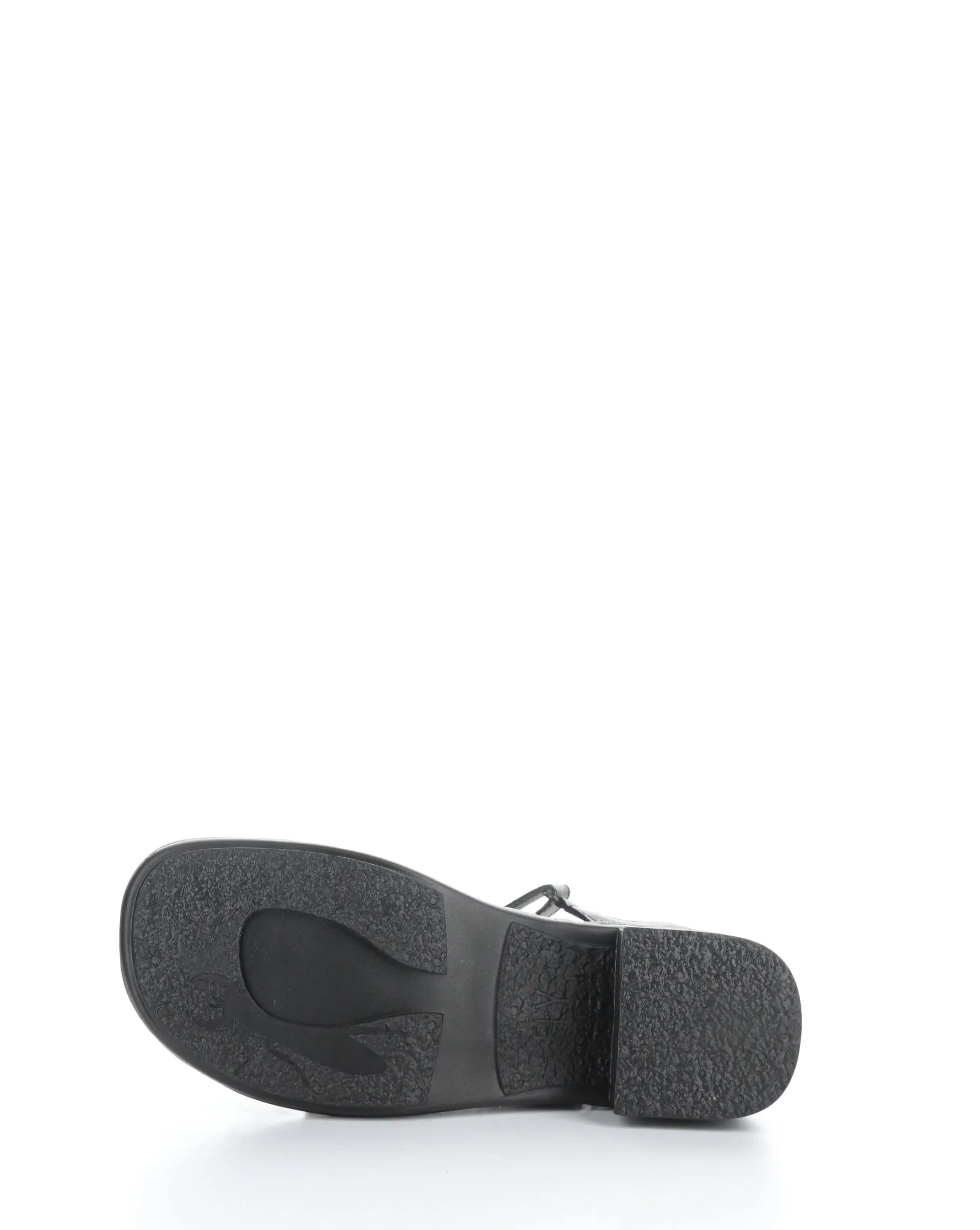 EXIE487FLY 003 BLACK Velcro Sandals