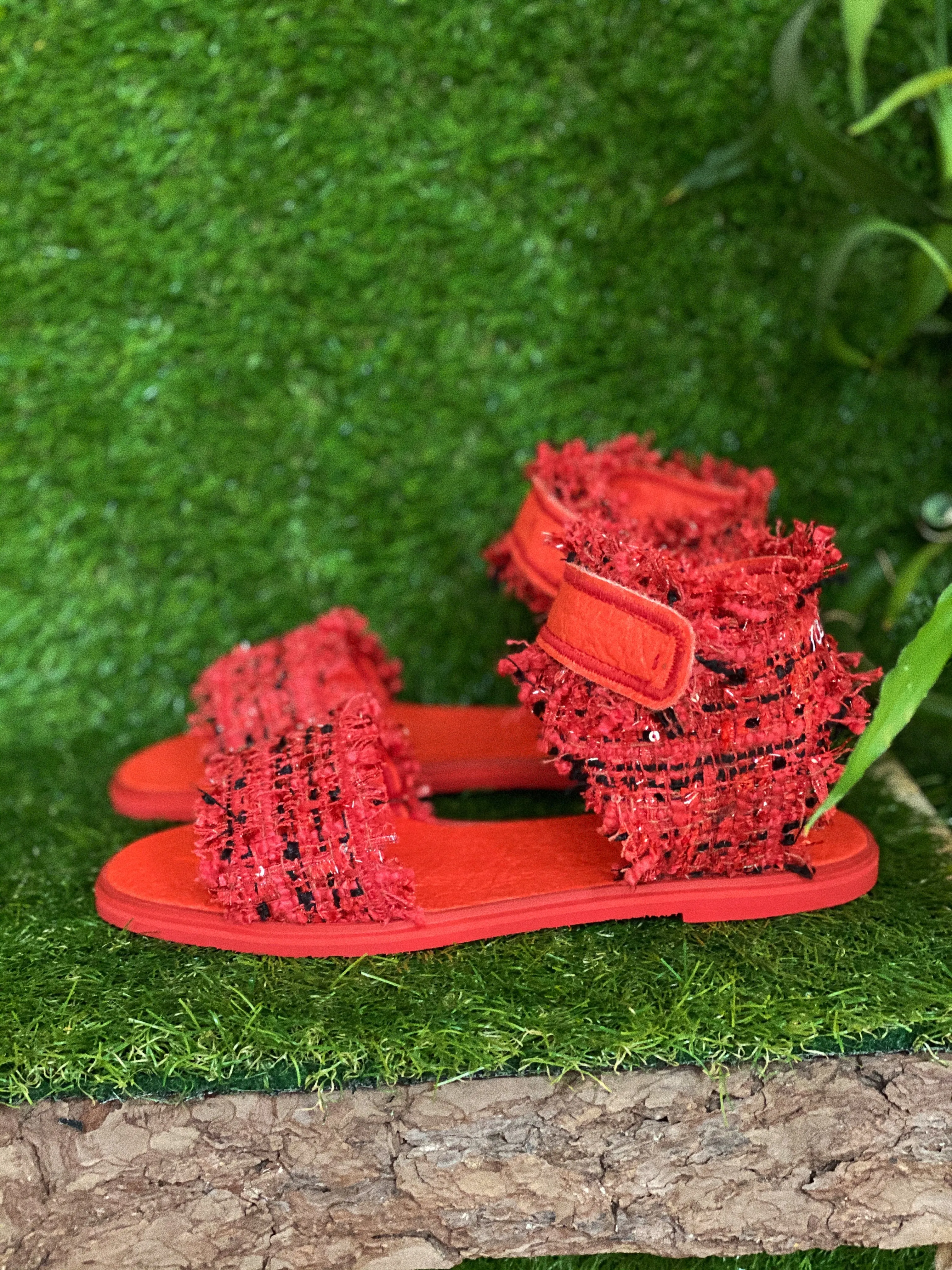 FIRE vegan sandals