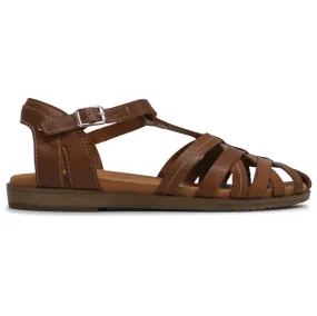 Formentera Leather Women's Flats Sandals