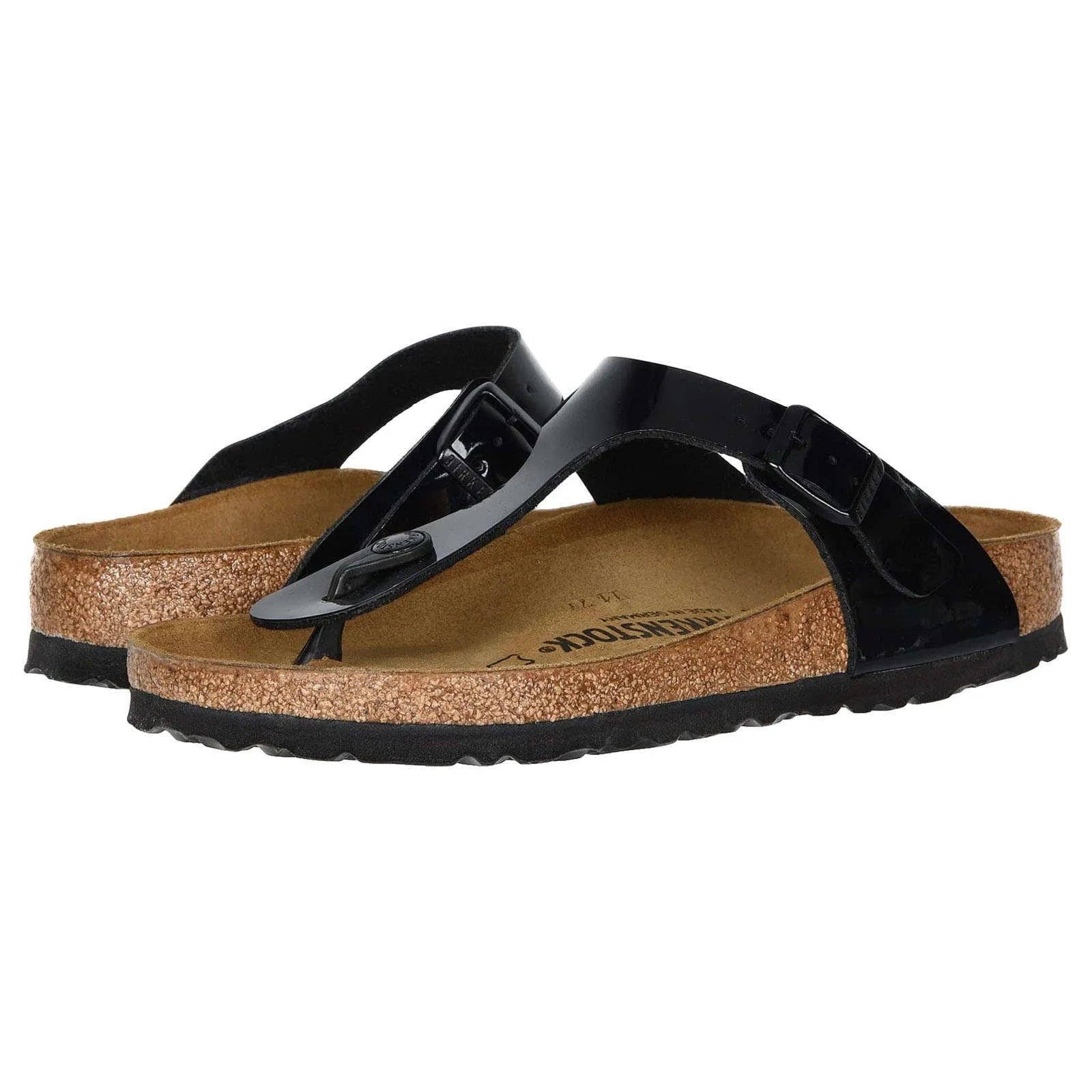 Gizeh Birko-Flor Patent Unisex Sandals