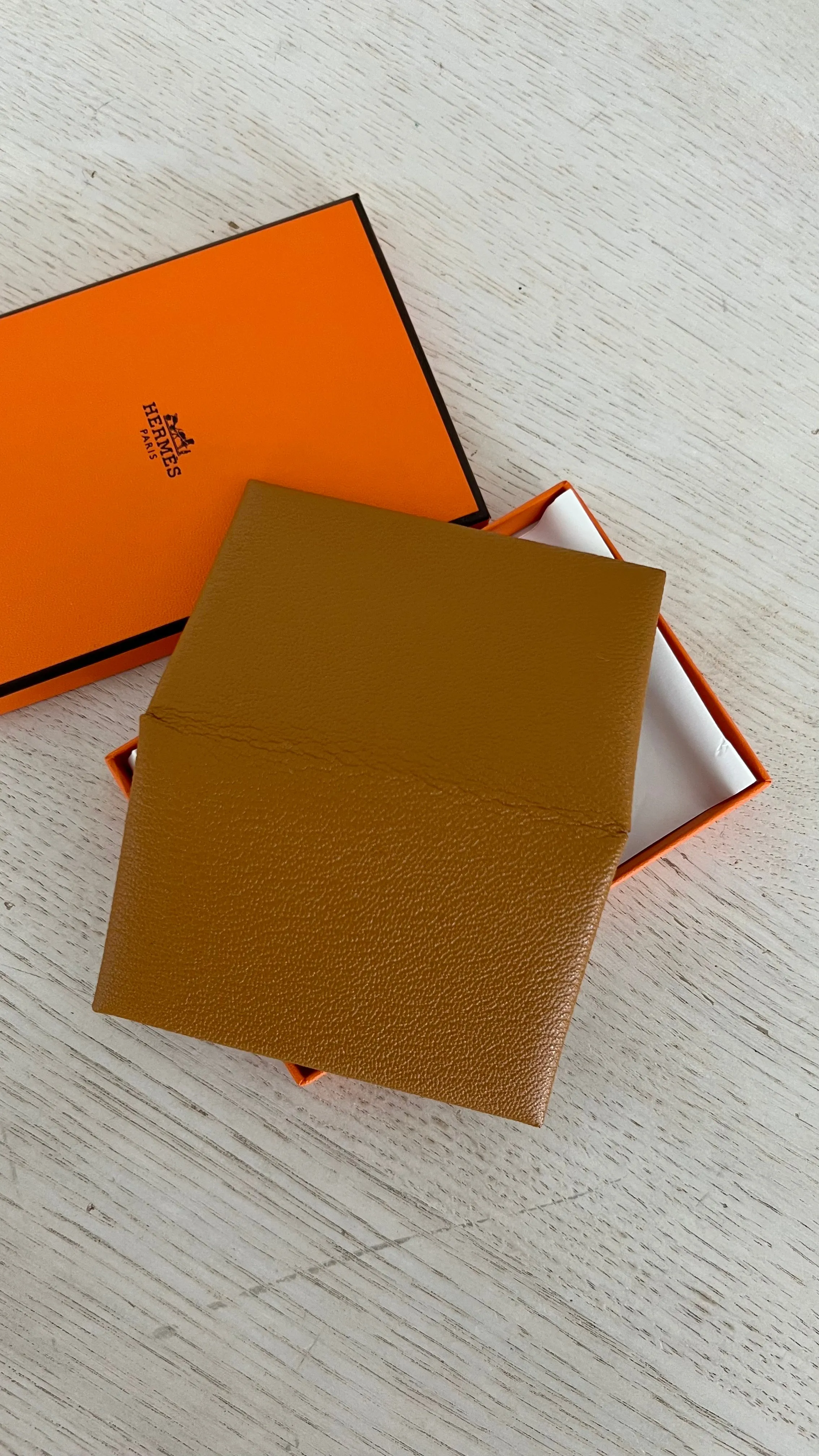 Hermes Calvi Card Holder