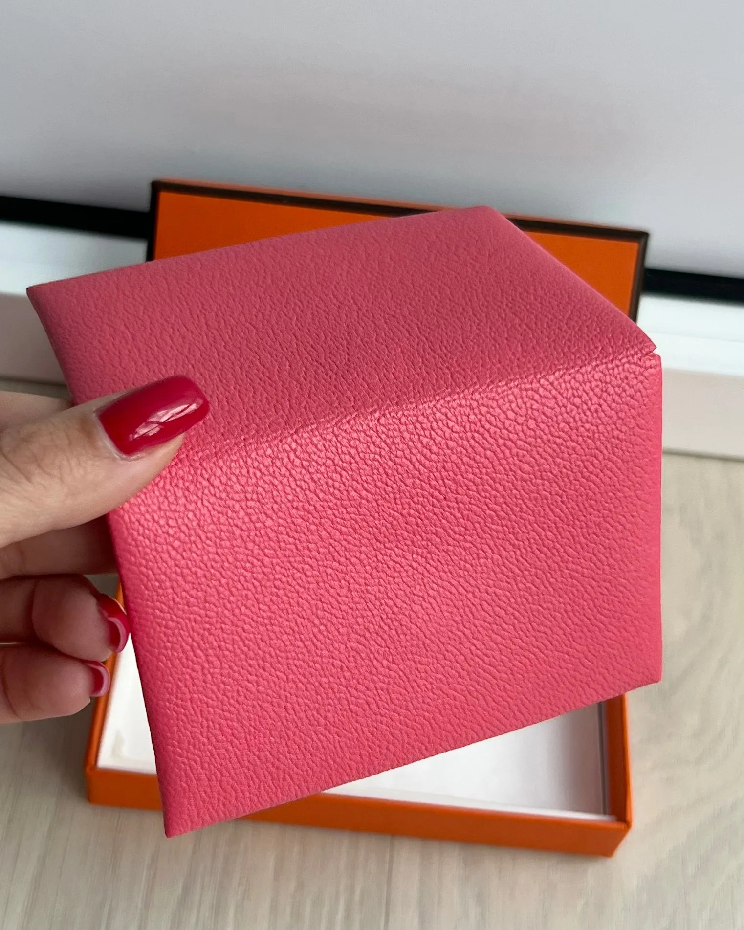 Hermes Calvi Card Holder