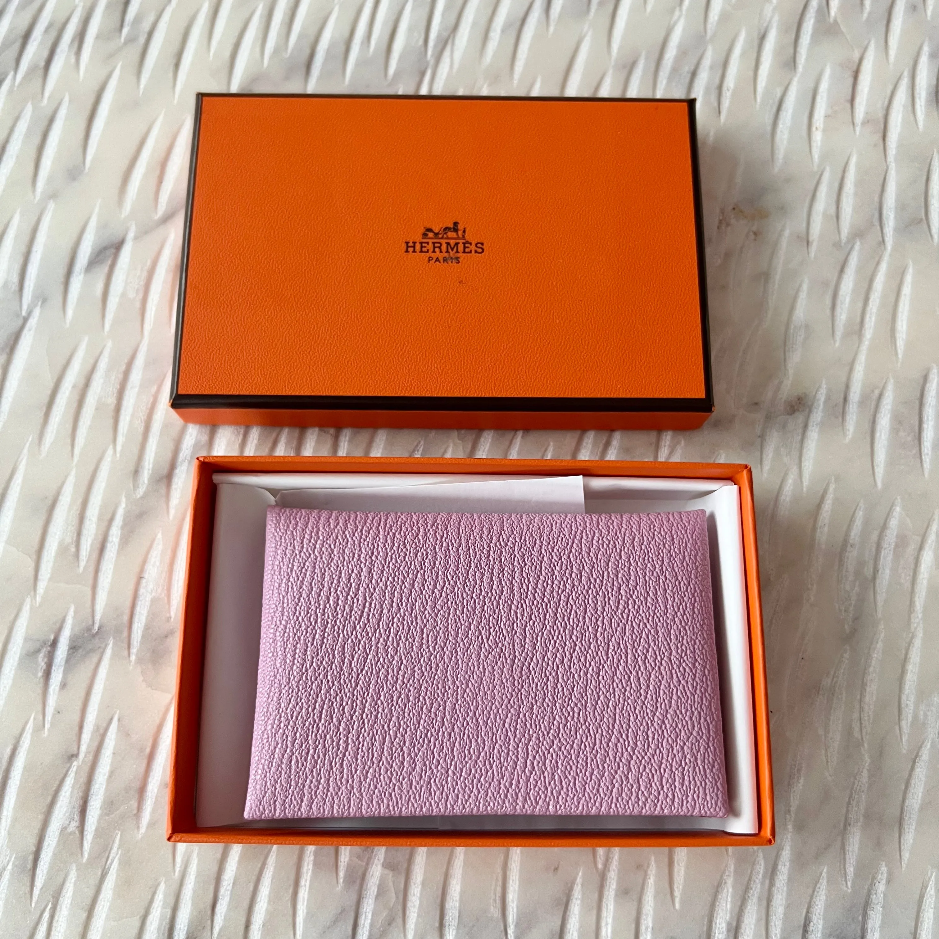 Hermes Calvi Card Holder