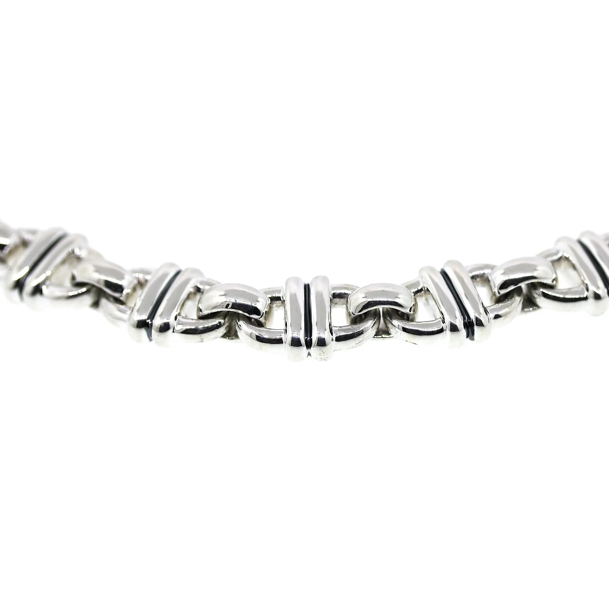 Hermes Double Link Necklace