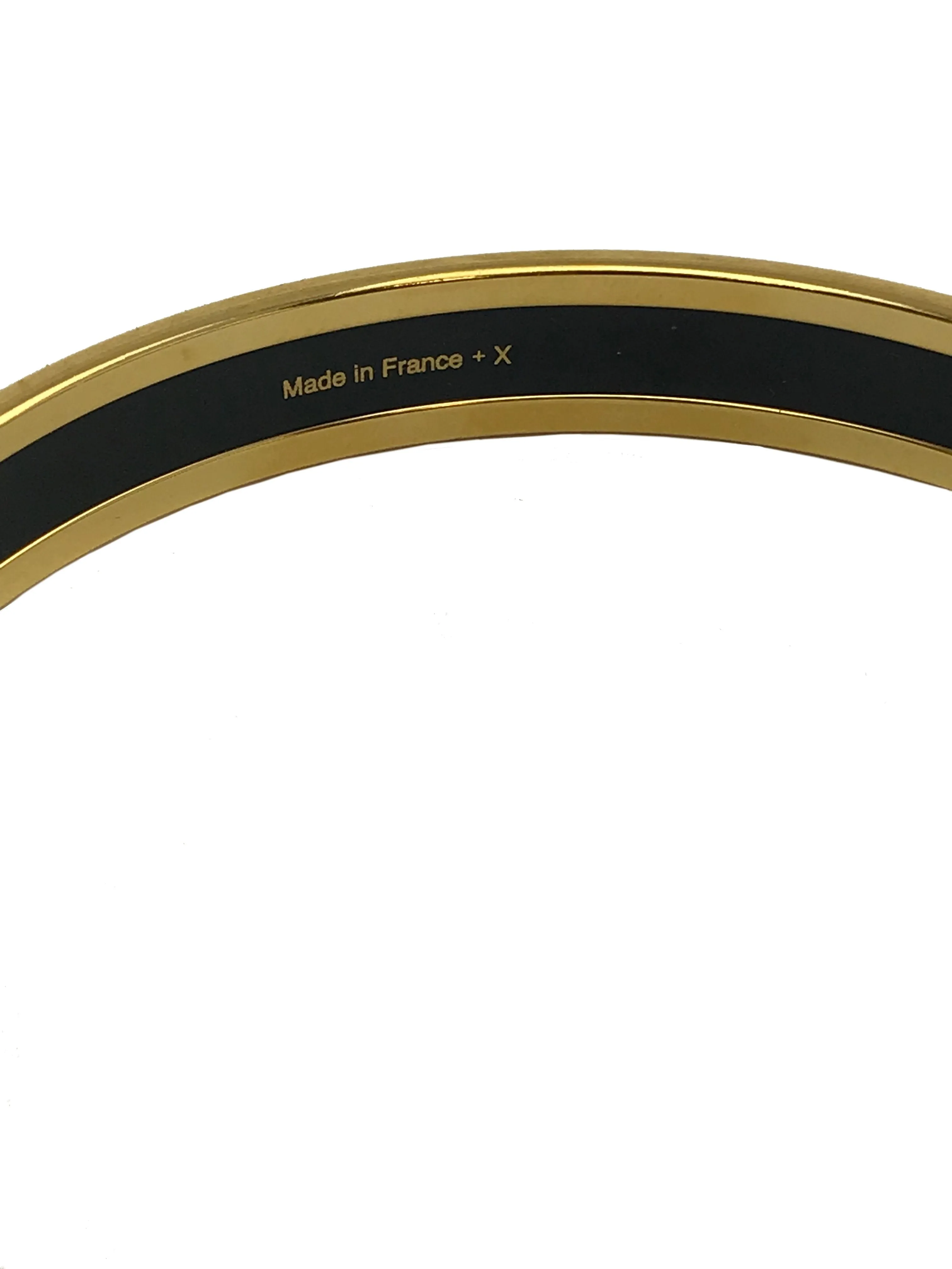 Hermes Sellier Bangle Bracelet 65