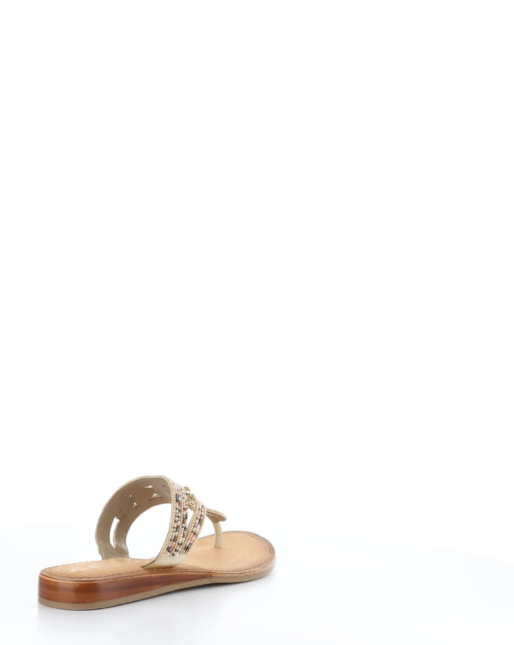 JILLY NATURAL MULTI Slip-on Sandals