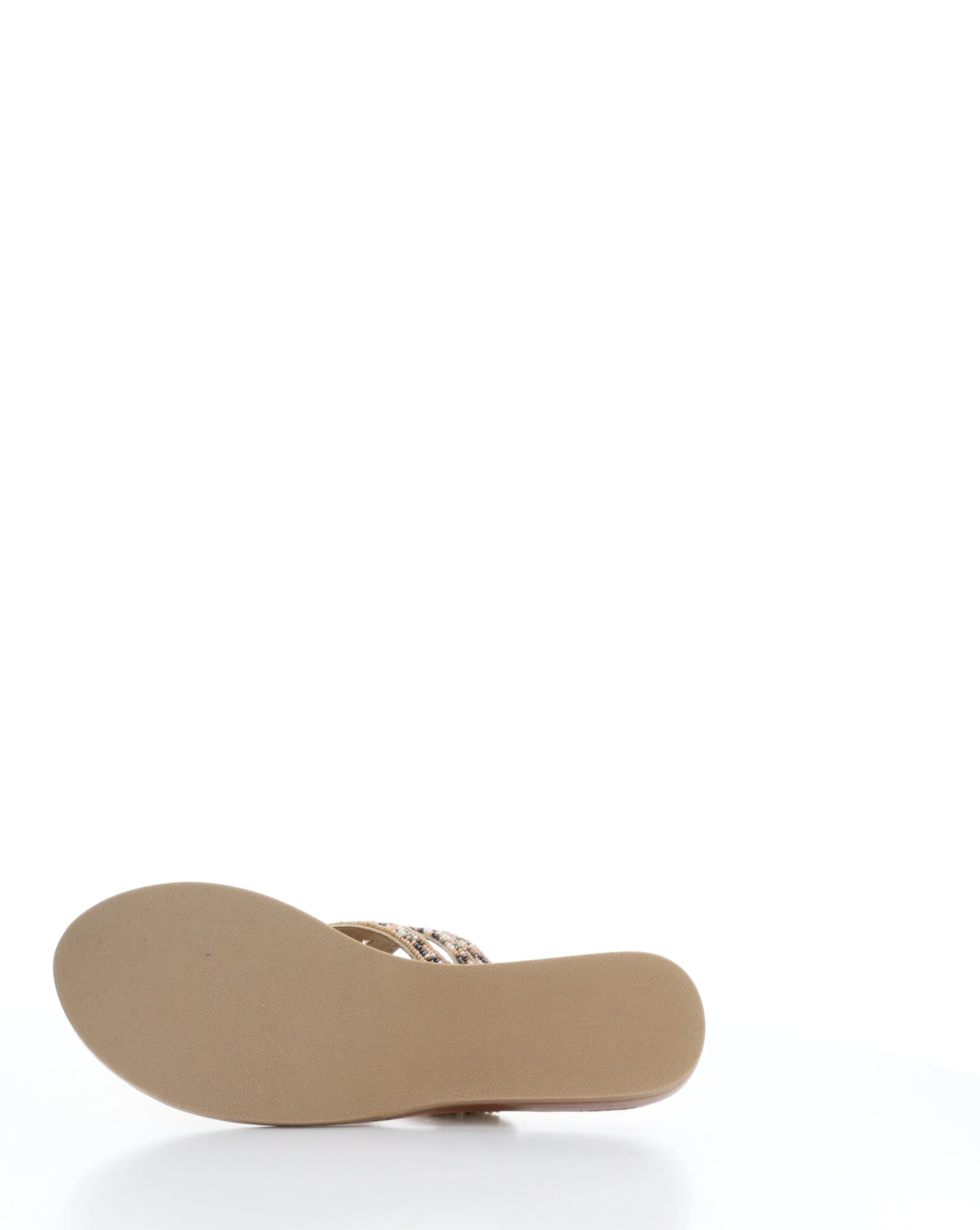 JILLY NATURAL MULTI Slip-on Sandals