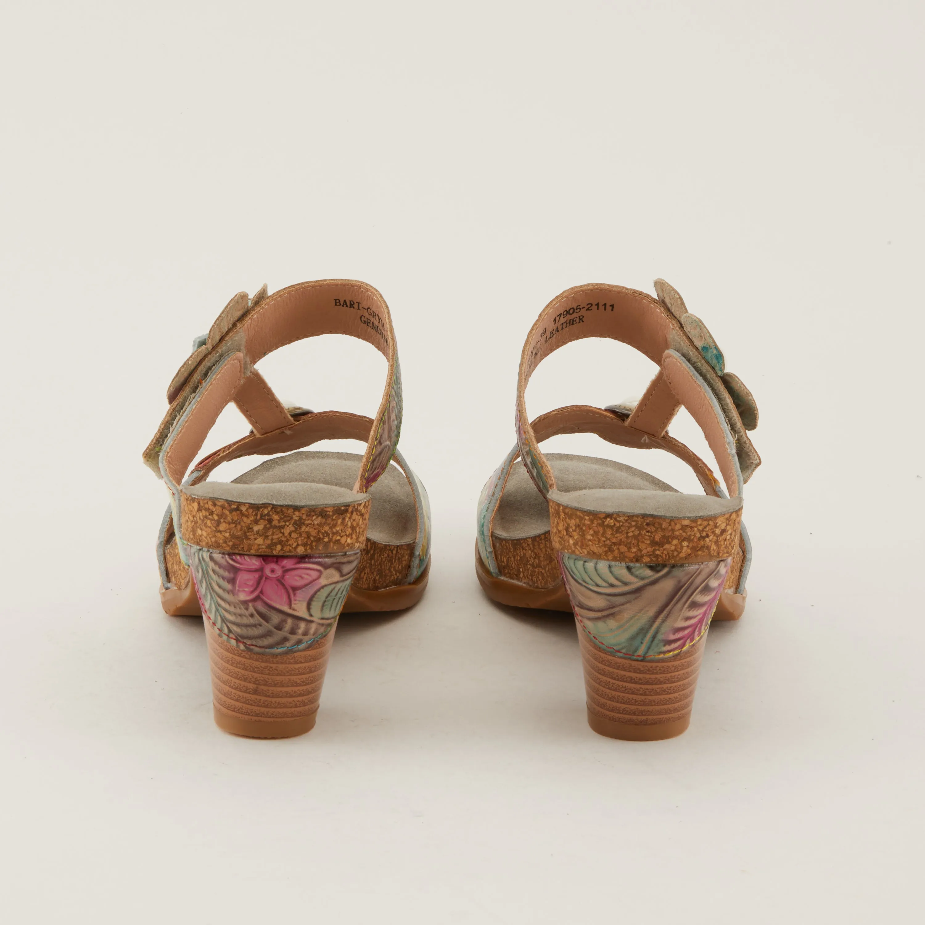 L'ARTISTE BARI PLATFORM SANDALS