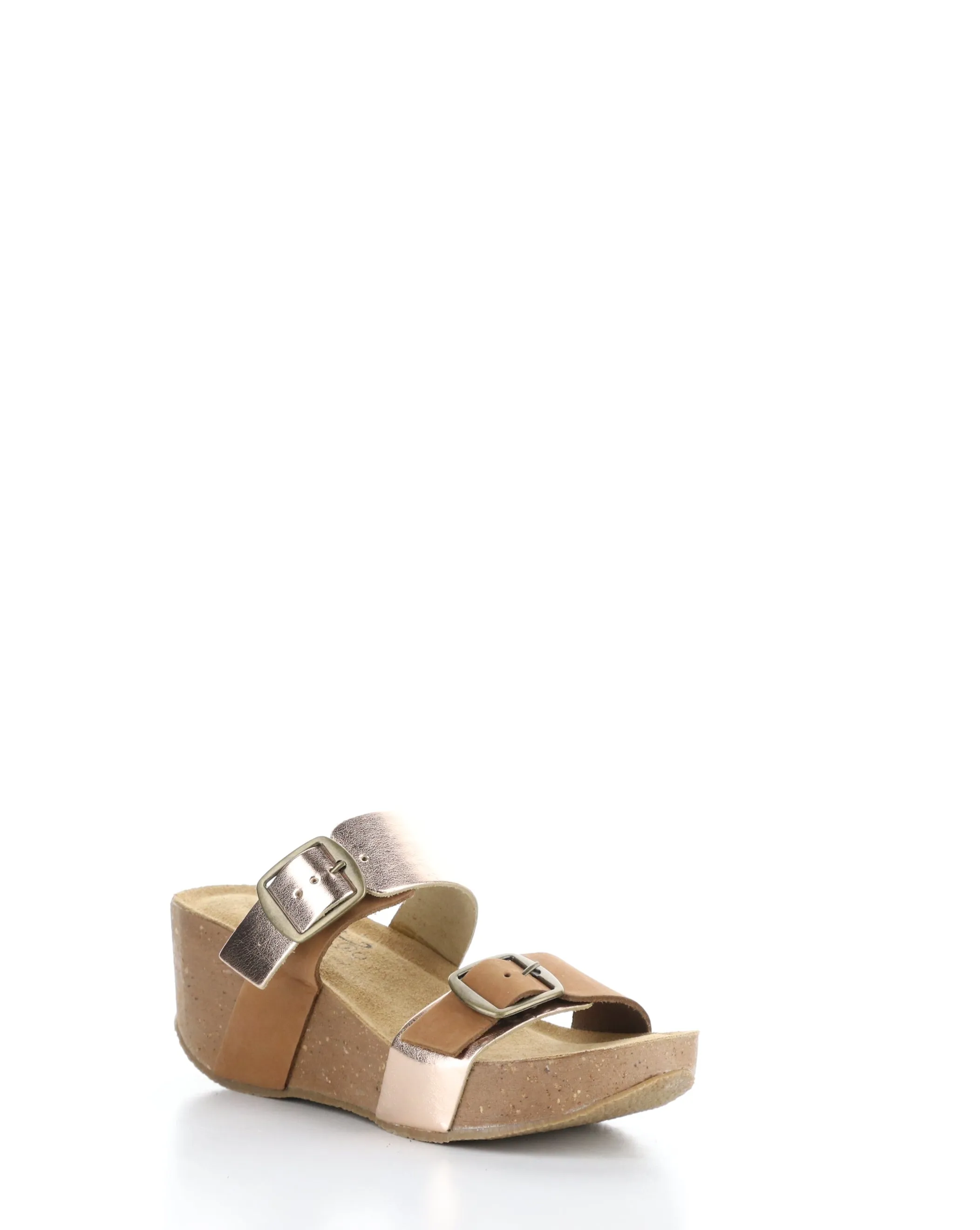 LAWT DUSTY ROSE/BRANDY Wedge Sandals