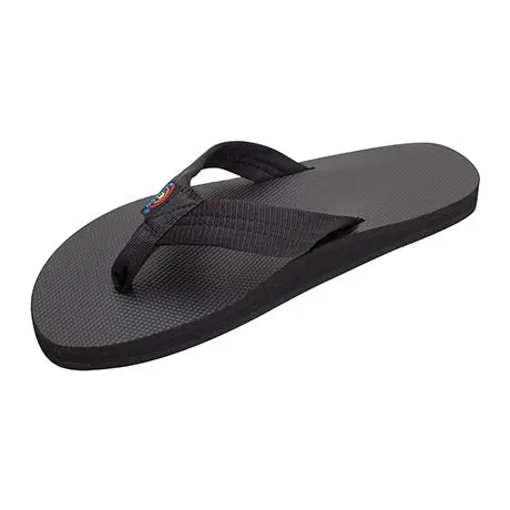 Men's Classic Rubber - Single Layer Soft Top 1" Nylon Strap