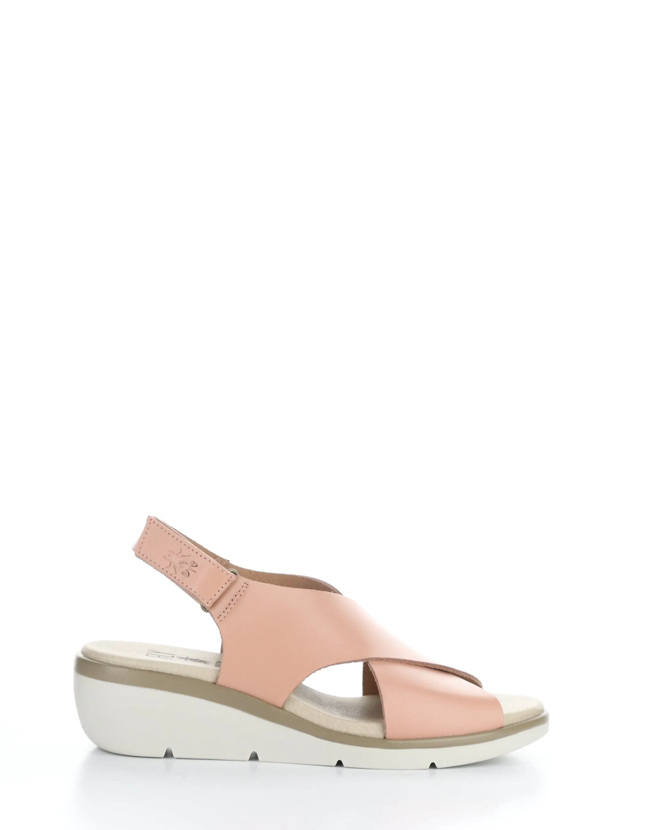 NABI058FLY 000 NUDE PINK Round Toe Sandals