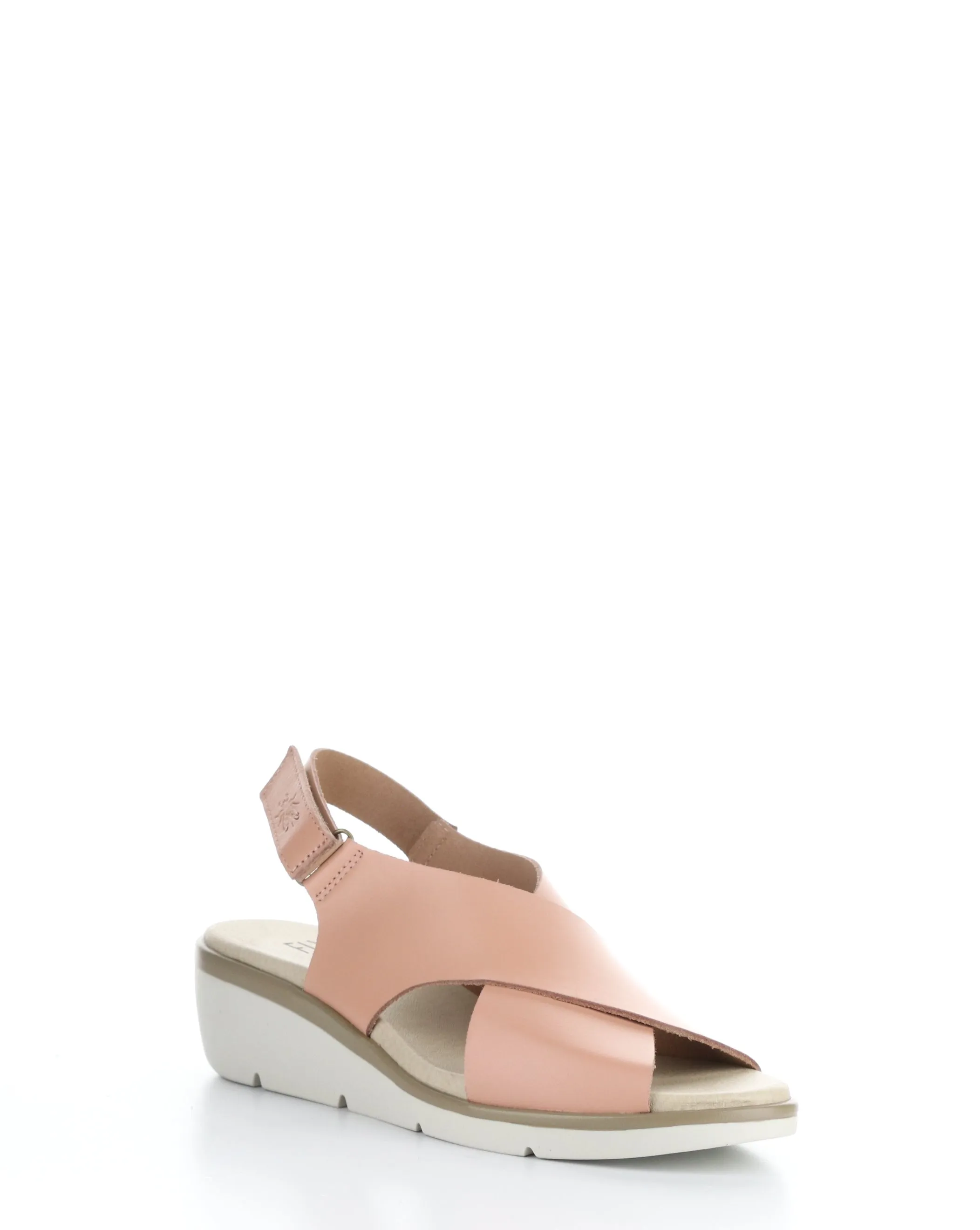 NABI058FLY 000 NUDE PINK Round Toe Sandals