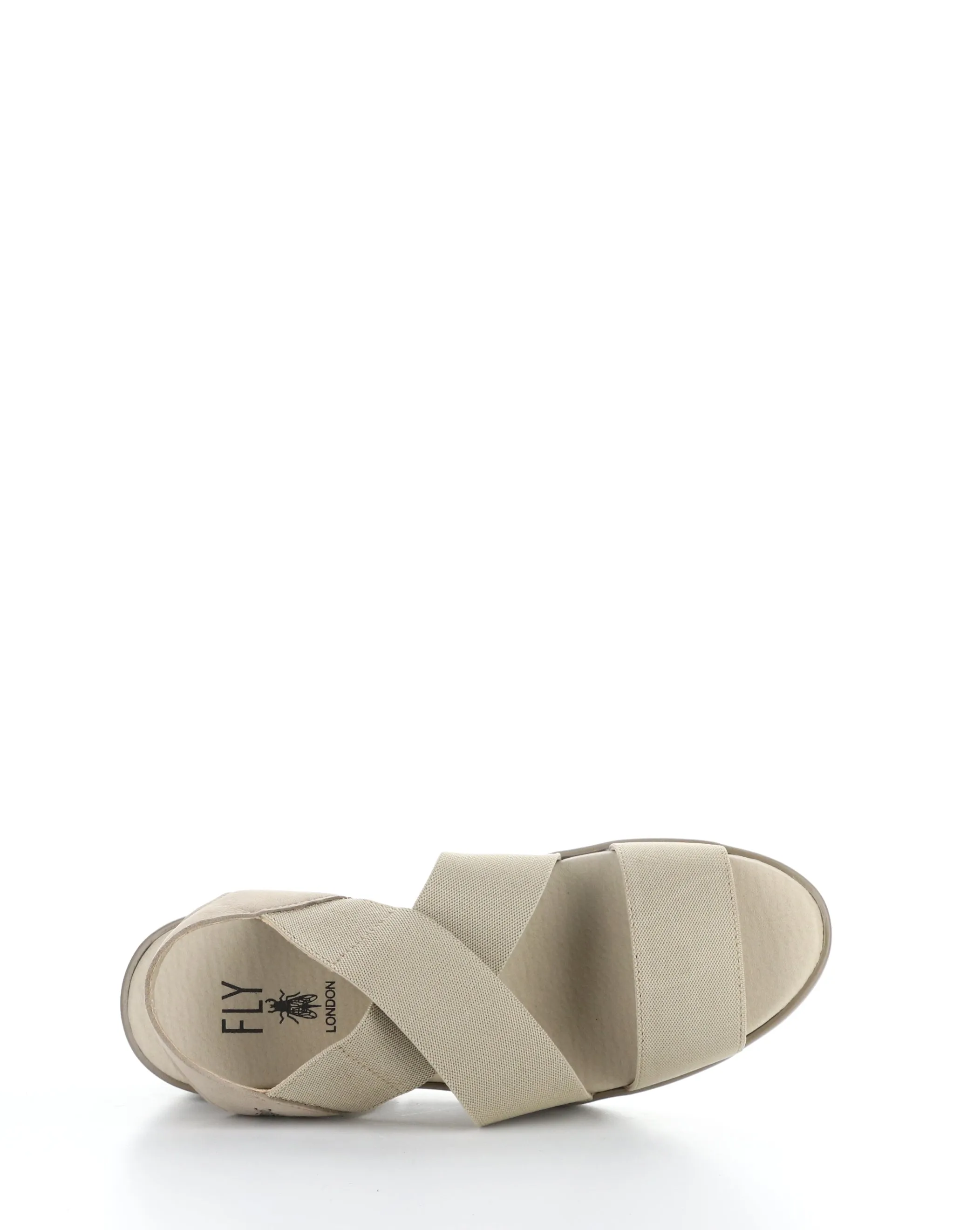 NOLI056FLY 002 TAUPE Elasticated Sandals