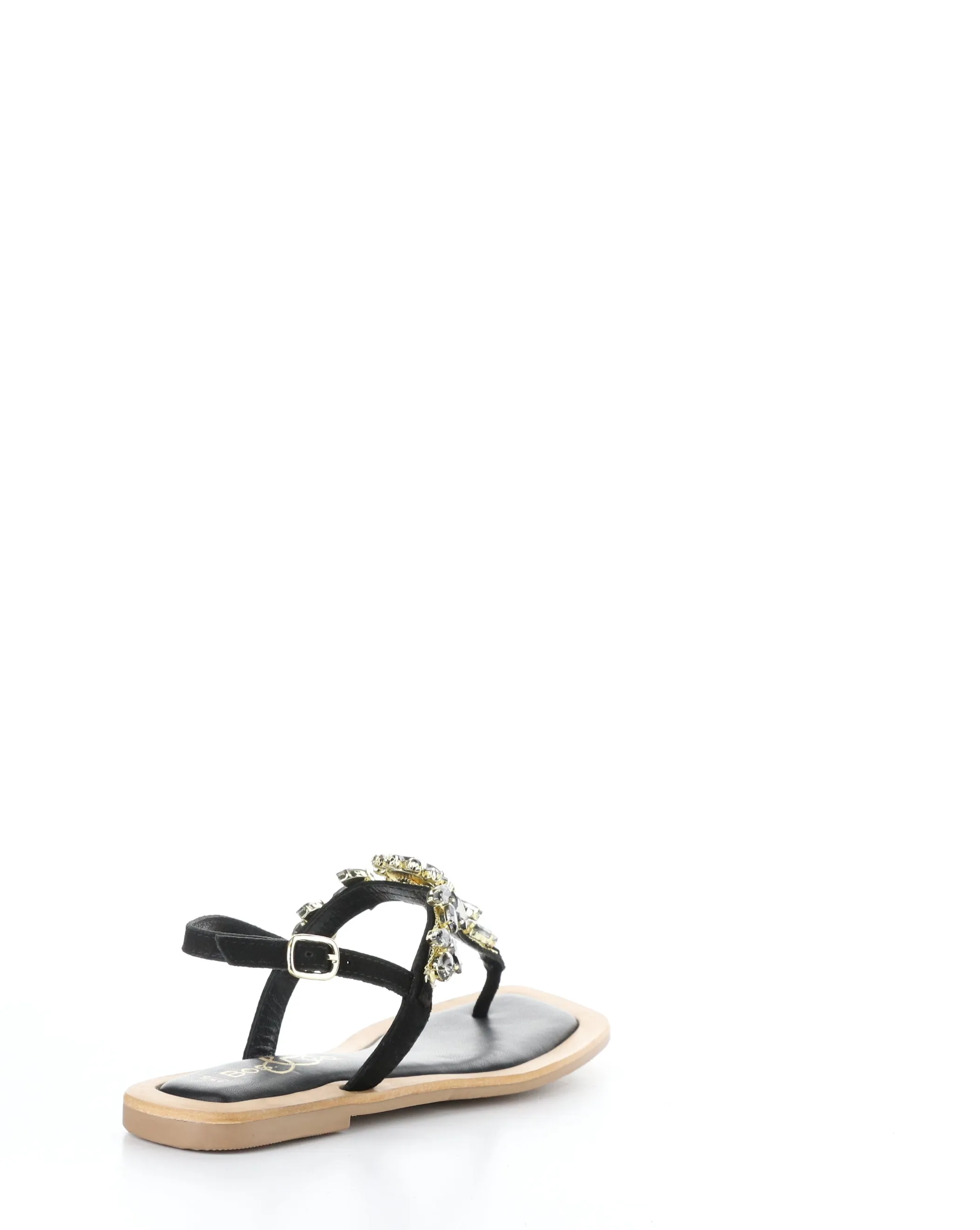 OTU BLACK/SMOKE Buckle Sandals