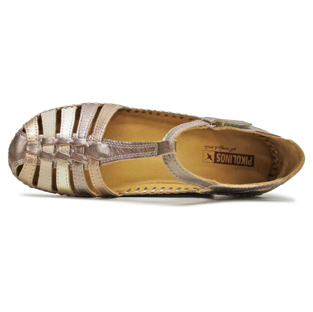 P. Vallarta Leather Women's Sandals