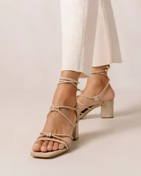 Paloma Sand Leather Sandals