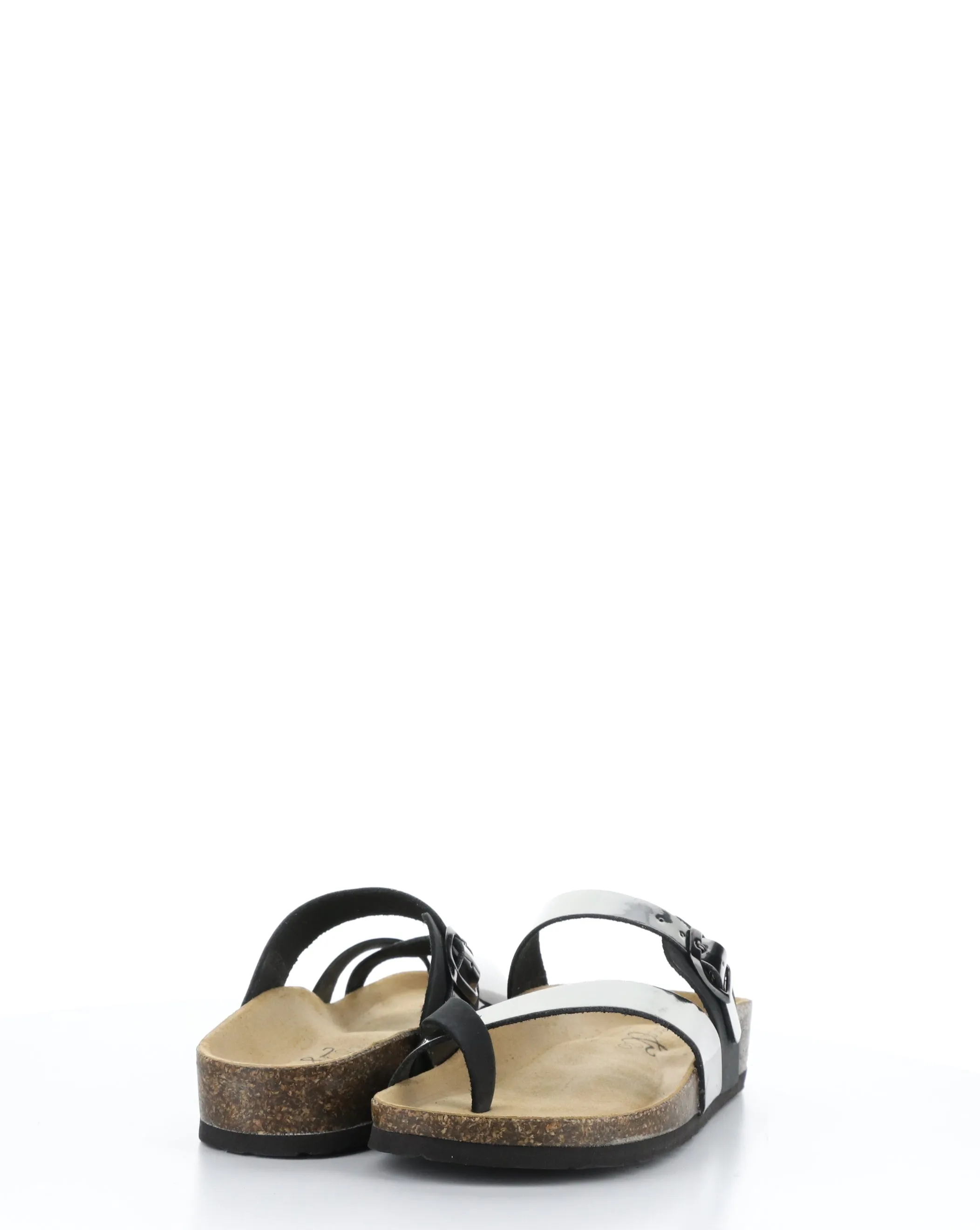 PARR BLACK/PEWTER Slip-on Sandals