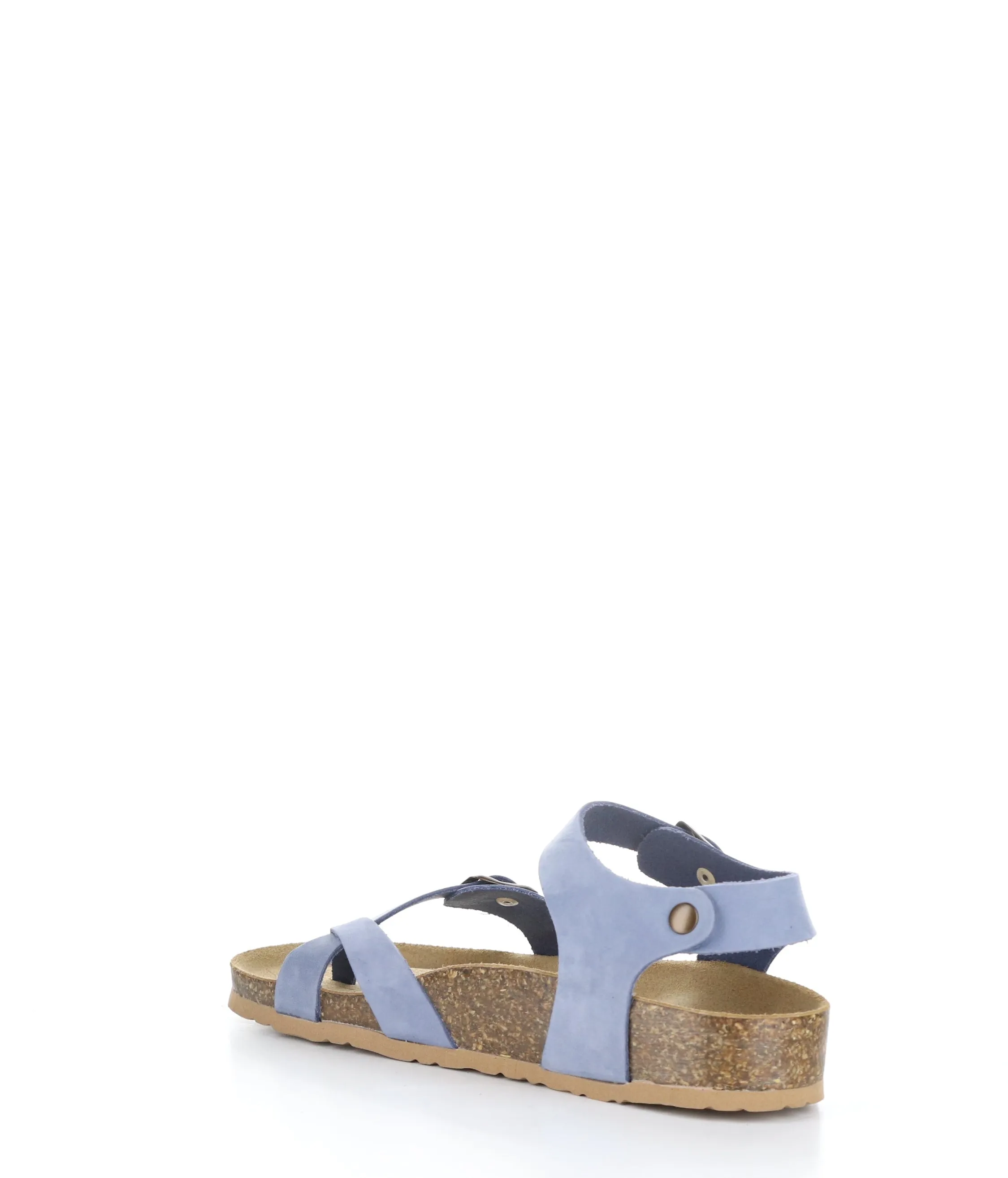 PRIOR SERENTIY BLUE Buckle Sandals