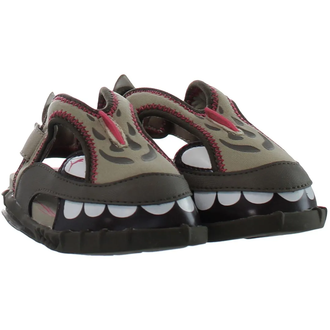 Puma Seamonster Brown Kids Sandals