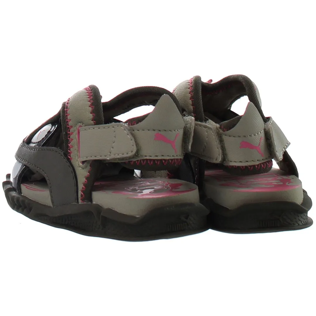 Puma Seamonster Brown Kids Sandals