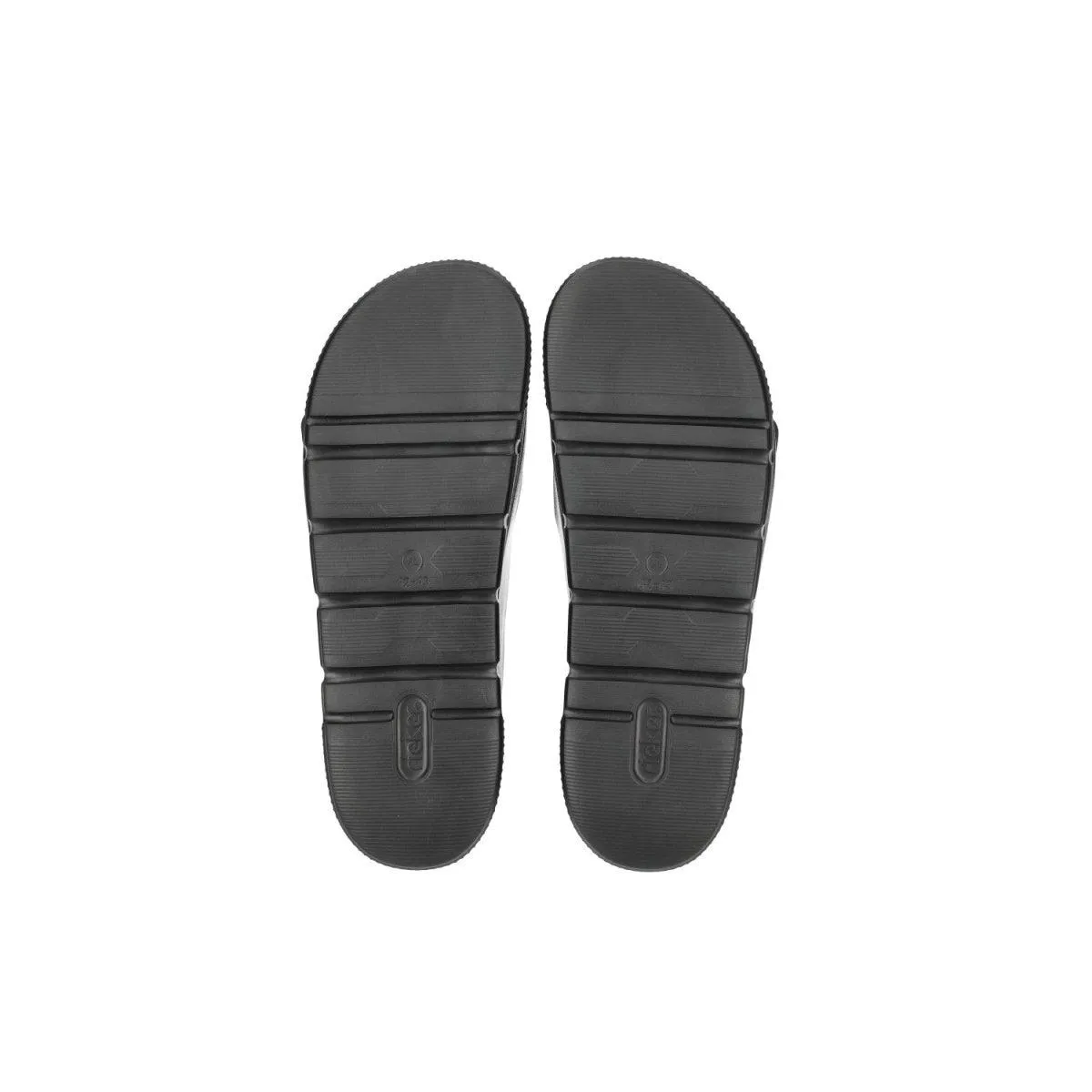 Rieker Buckle Slide Sandals