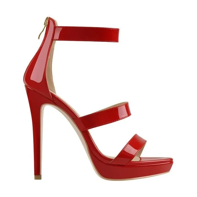 Sandals Queen Nazomi (Red)