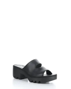 TECH493FLY 004 BLACK Slip-on Sandals