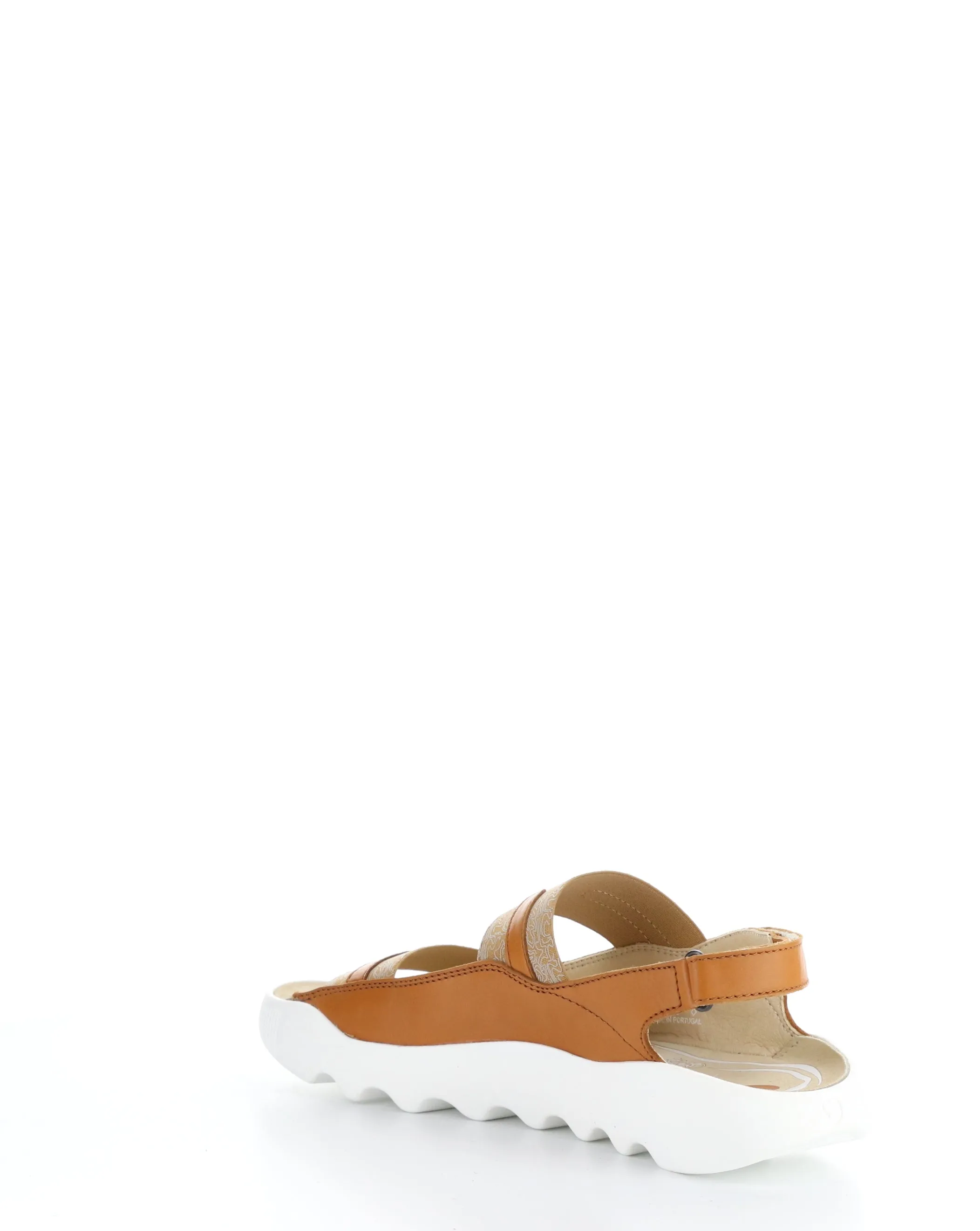 WHEB749SOF 005 WARM ORANGE Velcro Sandals