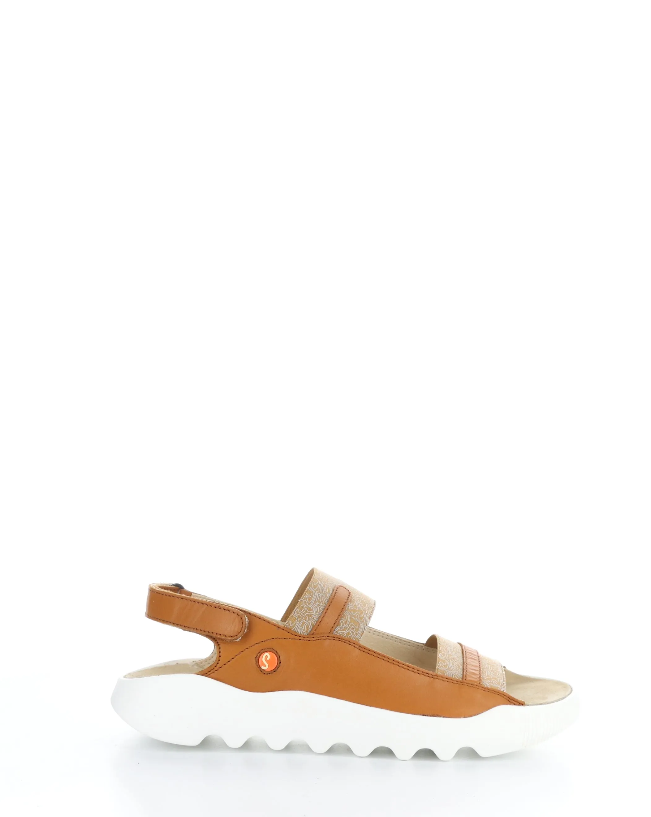 WHEB749SOF 005 WARM ORANGE Velcro Sandals