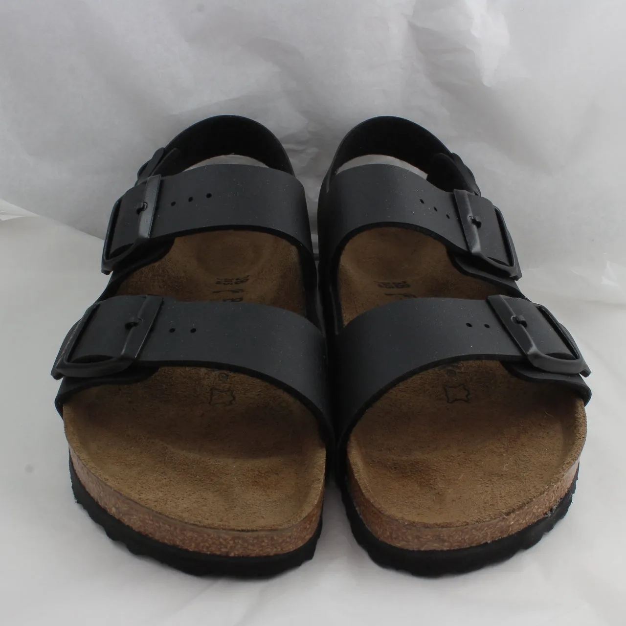 Womens Birkenstock Milano Sandal Black