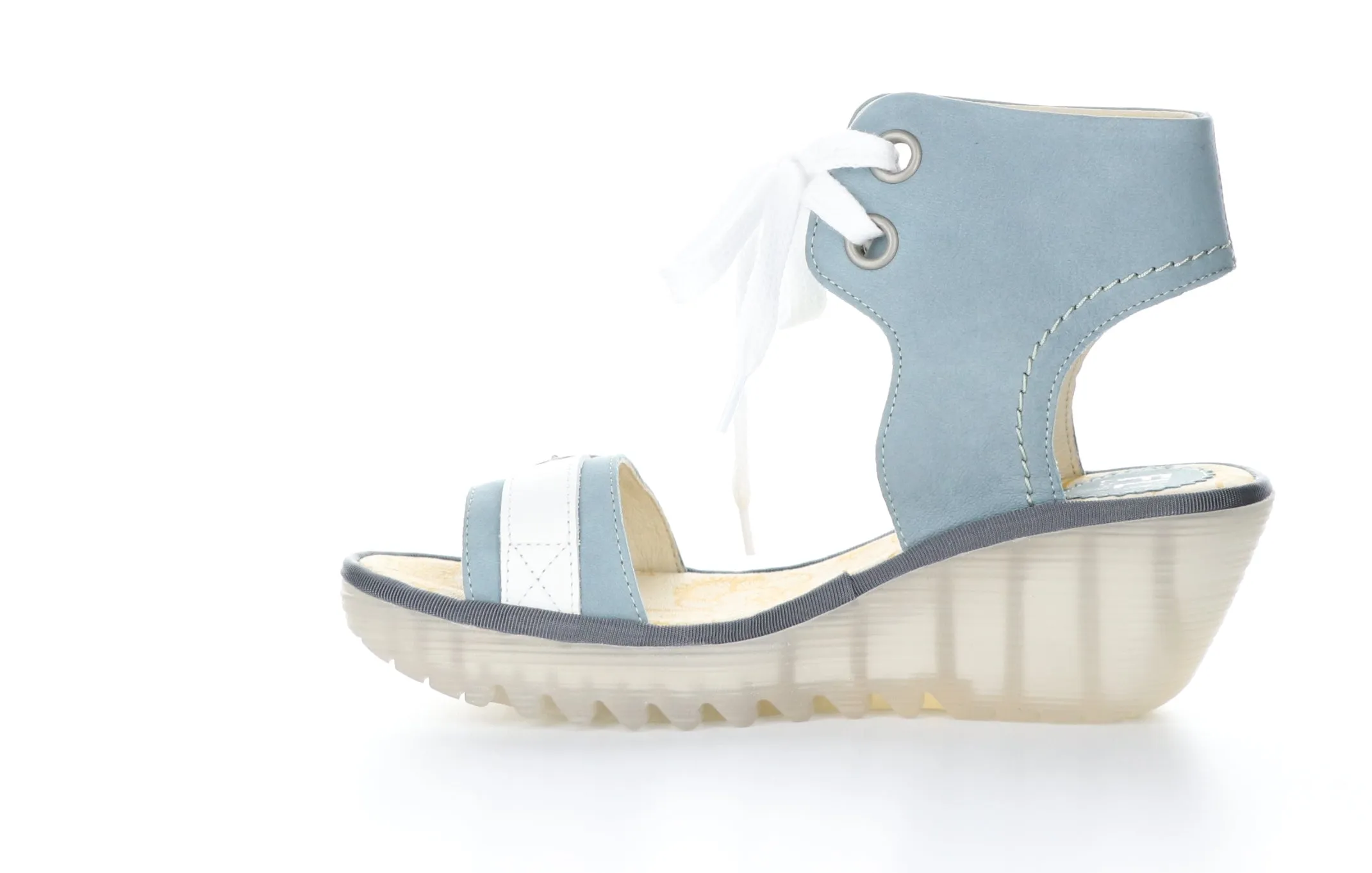 YAJE301FLY Pale Blue/Offwhite Ankle Strap Sandals