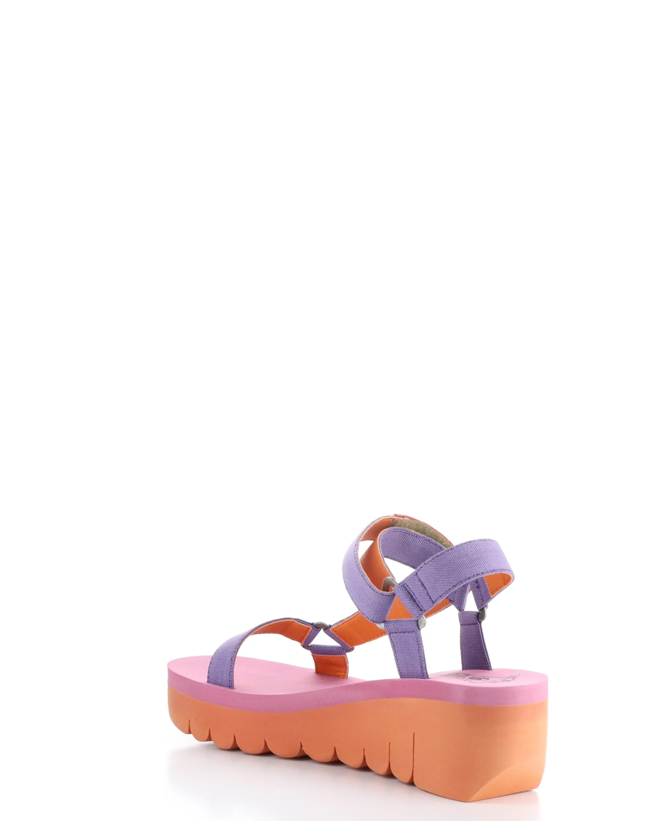 YEFA726FLY 008 VIOLET/ORANGE Velcro Sandals