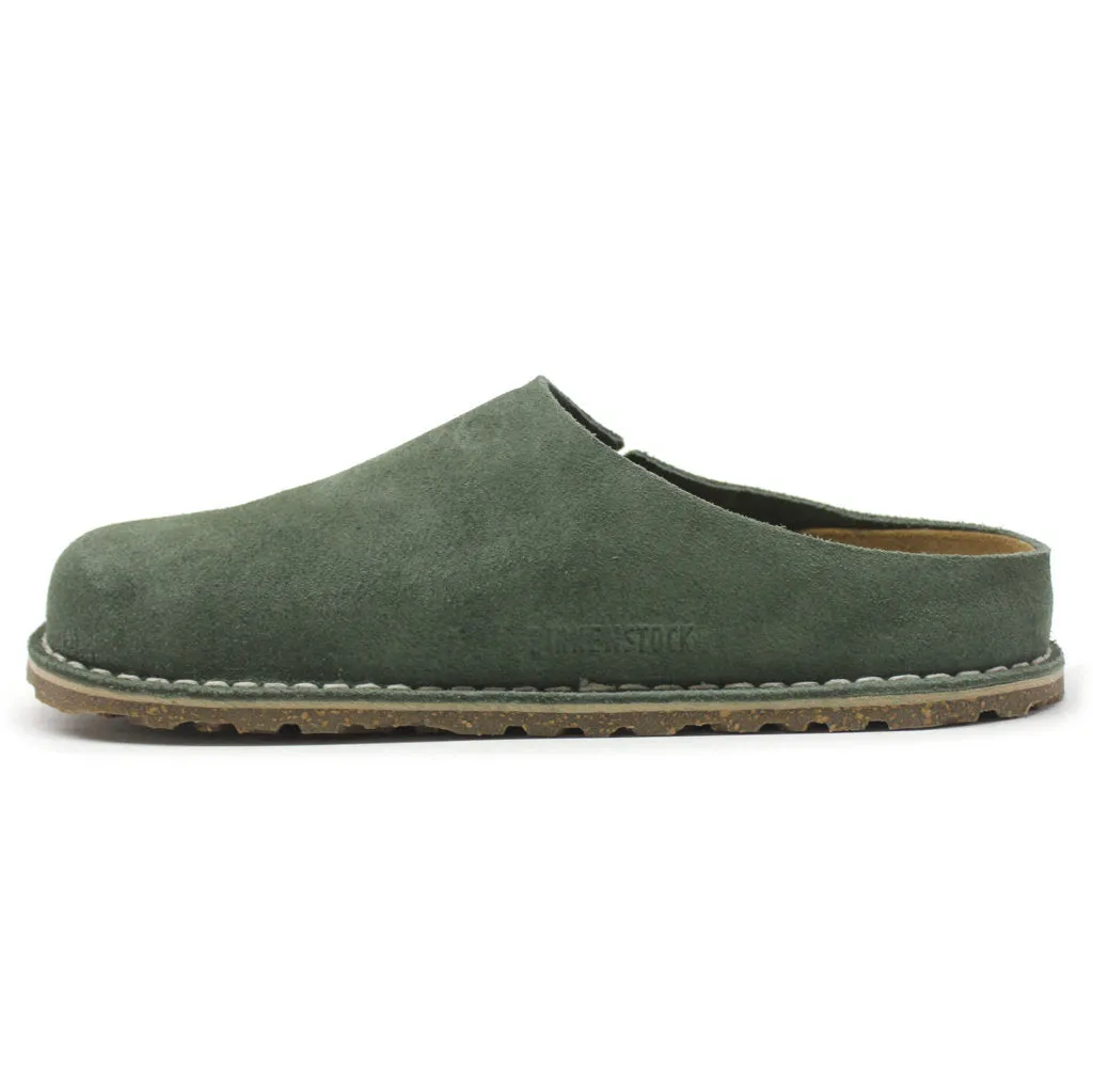 Zermatt Suede Leather Unisex Clogs