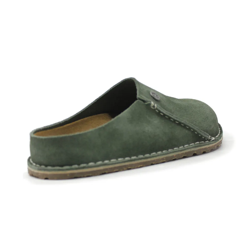 Zermatt Suede Leather Unisex Clogs